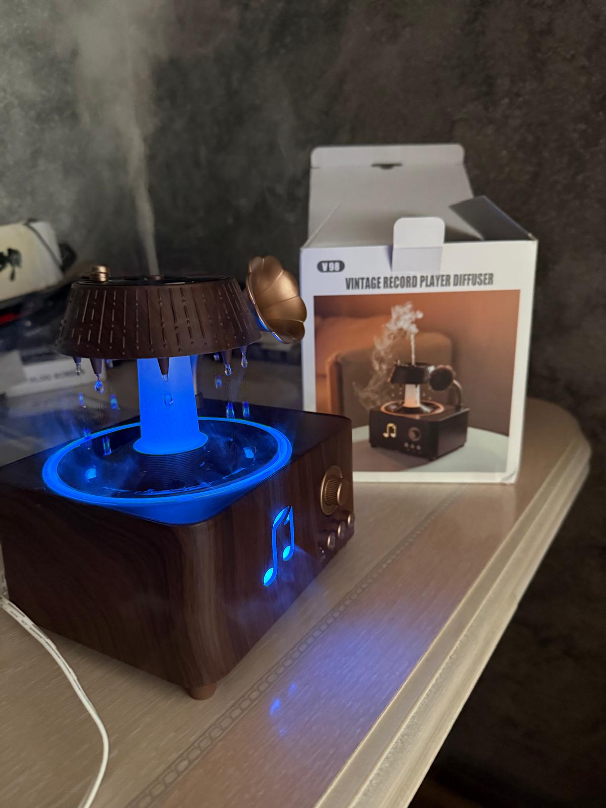 Humidificador de Lluvia con efecto relajante único