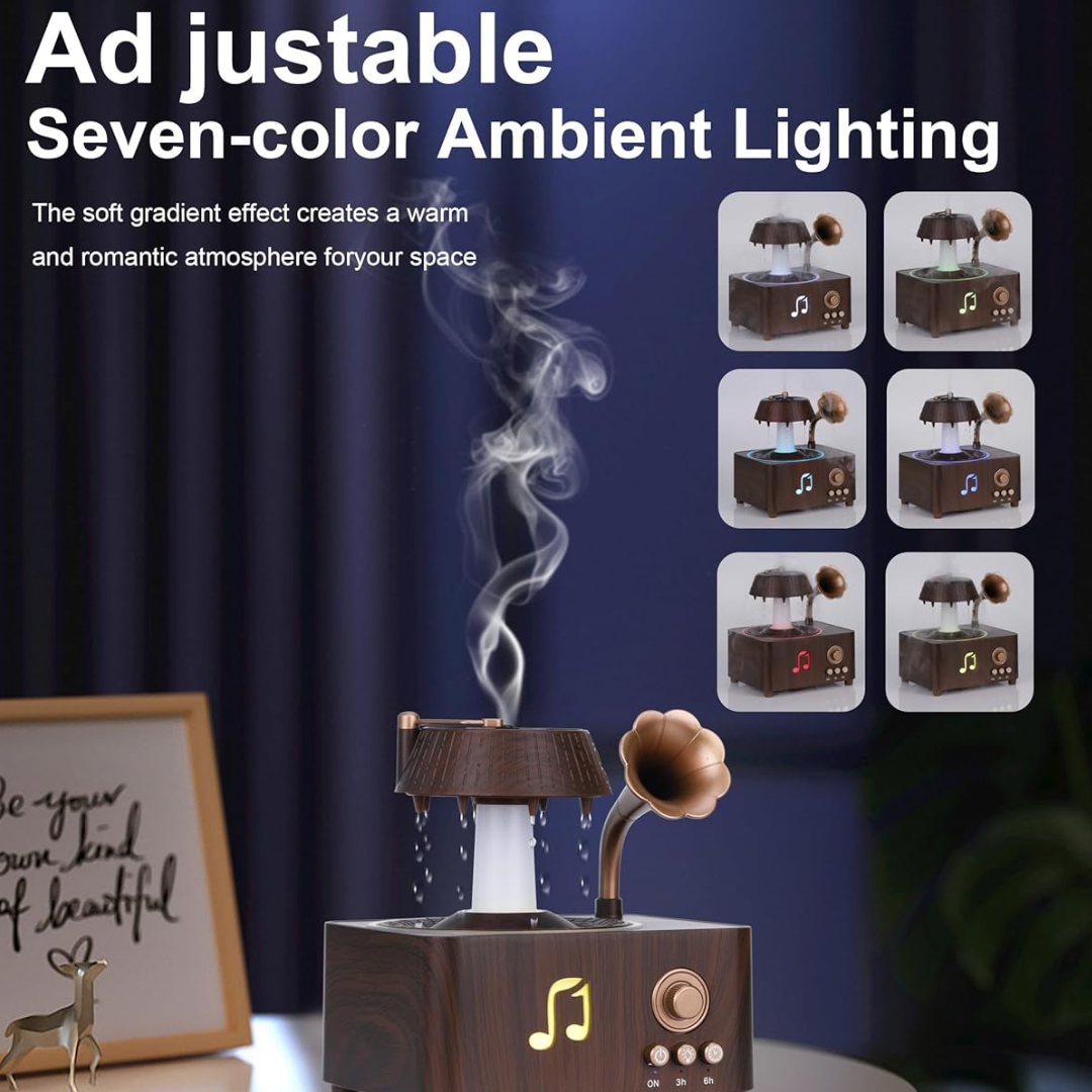 "Humidificador de Lluvia, difusor de aromas y mucho mas"