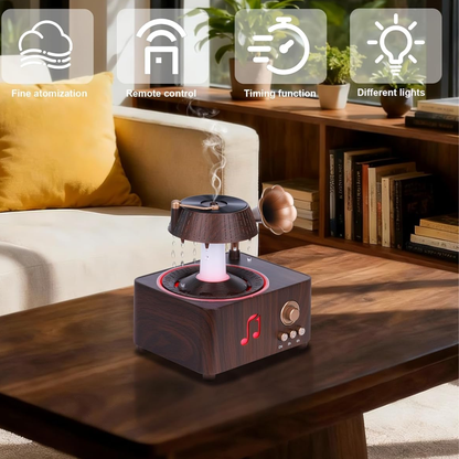 Humidificador de Lluvia con efecto relajante único
